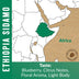 Ethiopia Sidamo, Natural Process, Fair Trade & Organic