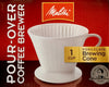 Melitta Pour Over Coffee Maker - #2 Porcelain