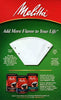 Melitta Cone Coffee Filters - 100 ct - #4 White